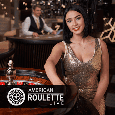 Live dealer American roulette